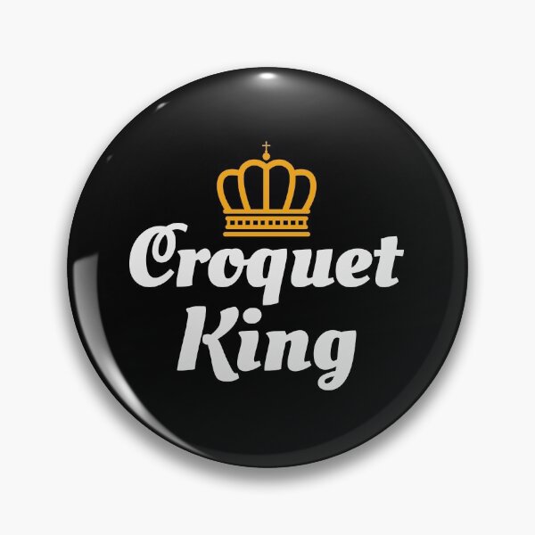 Item preview, Croquet Croqueters Indoor Outdoor Players Funny designed and sold by CuteDesigns1.