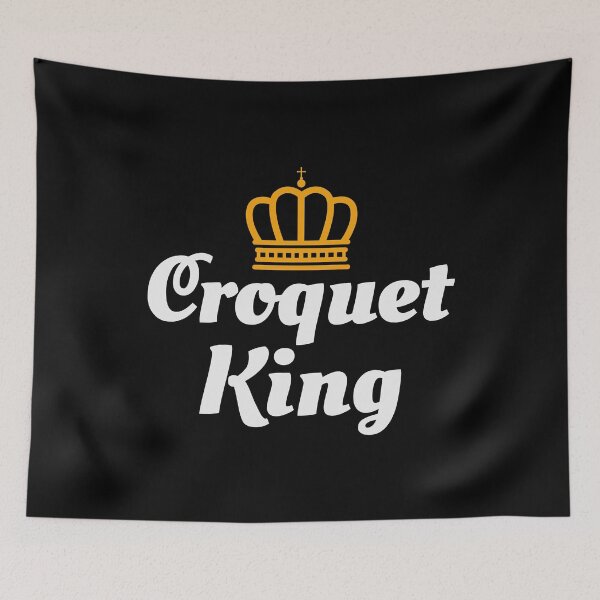Item preview, Croquet Croqueters Indoor Outdoor Players Funny designed and sold by CuteDesigns1.