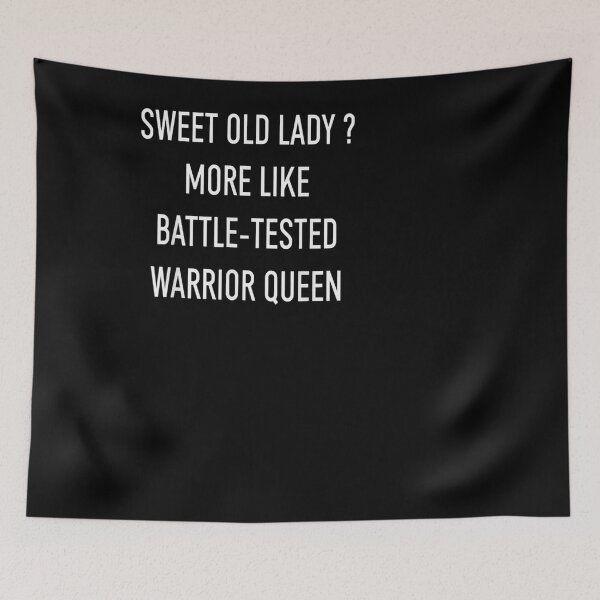 Item preview, Sweet Old Lady Battle-tested designed and sold by Irundell2020.