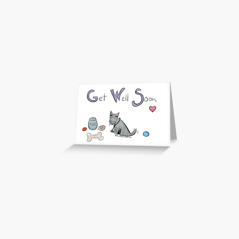 Get Well Soon from Jack Greeting Card