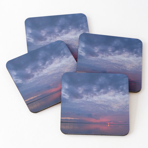 Item preview, Sunset on the horizon from under clouds designed and sold by yarvin13.