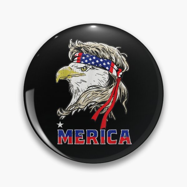 Item preview, Merica Eagle Mullet Usa Flag 4th Of July American Flag designed and sold by robinxam.