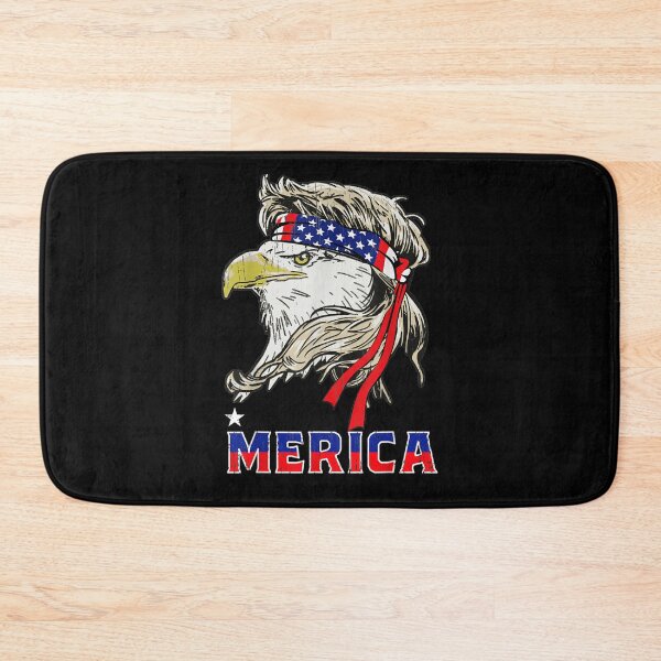 Item preview, Merica Eagle Mullet Usa Flag 4th Of July American Flag designed and sold by robinxam.