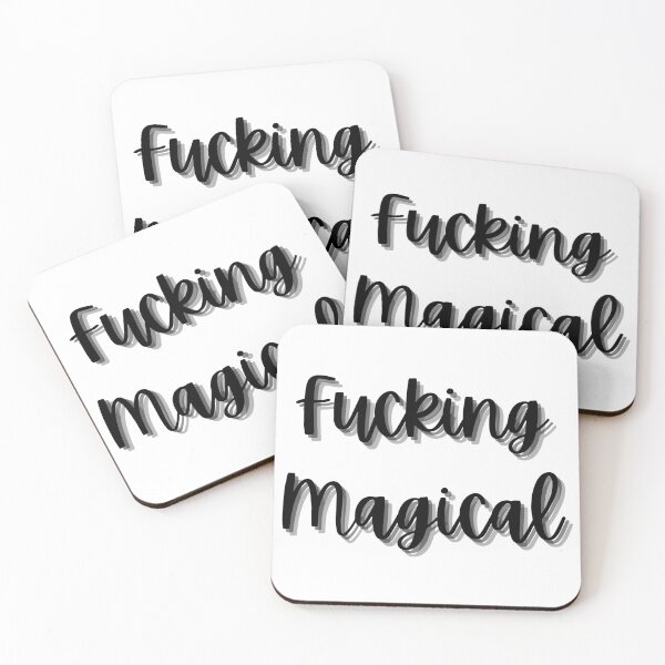 Item preview, Fucking Magical. Funny Sarcastic Quote. designed and sold by That Cheeky Tee.