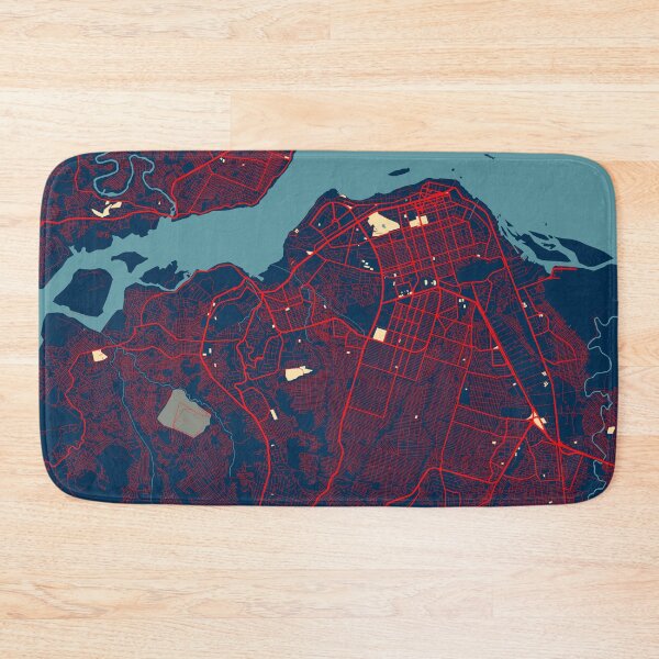 Item preview, Kinshasa City Map of Congo - Hope designed and sold by deMAP.