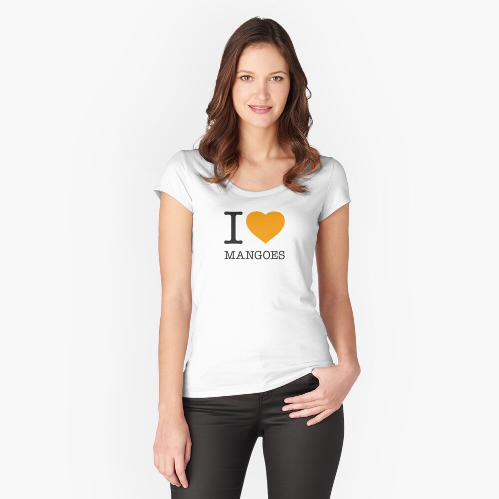 Item preview, Fitted Scoop T-Shirt designed and sold by eyesblau.