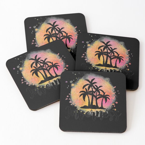 Item preview, Iverness Florida Retro Palm Tree Beach Family Vacation  designed and sold by AlvaShop.