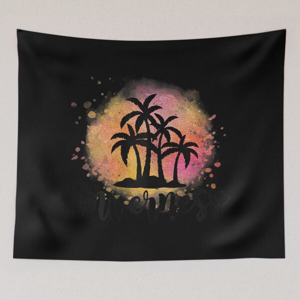 Item preview, Iverness Florida Retro Palm Tree Beach Family Vacation  designed and sold by AlvaShop.