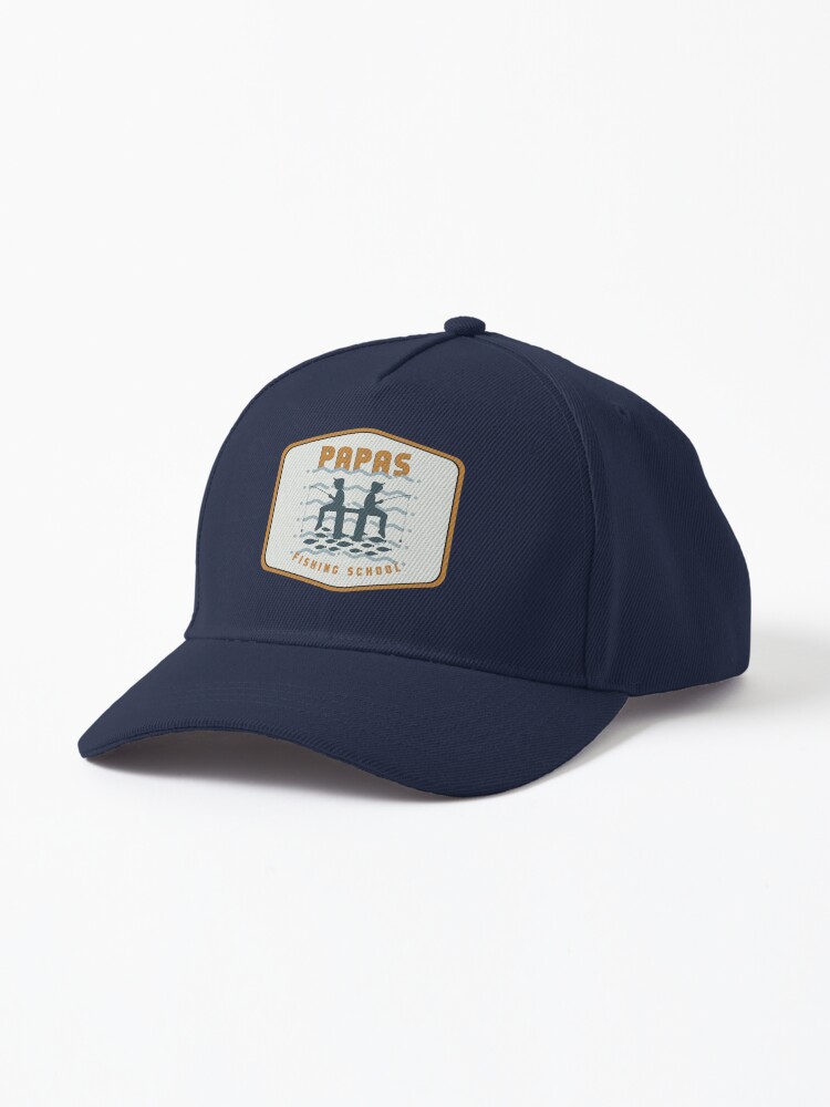 Rather be fishing. Fishing cap for papa fisherman and keen anglers. Pop holiday  Birthday gift is his new favorite fishing hat. Cap for Sale by Barb  Hamilton