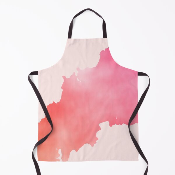 Item preview, Peach Candy Watercolour Cornwall Outline designed and sold by cashewdays.