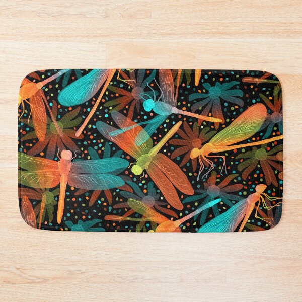 Item preview, Glowing Fiery Dragonflies  designed and sold by Perrin Le Feuvre.