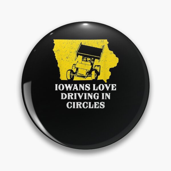Item preview, Sprint Car Driving Circles Dirt Track Race Iowa Iowan Racing designed and sold by robinxam.