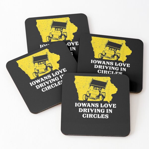 Item preview, Sprint Car Driving Circles Dirt Track Race Iowa Iowan Racing designed and sold by robinxam.