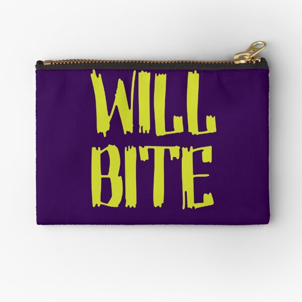 Will Bite Zipper Pouch