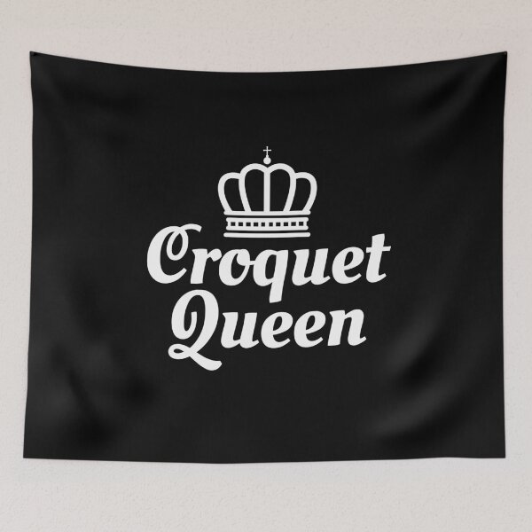 Item preview, Croquet Croqueters Indoor Outdoor Players Funny designed and sold by CuteDesigns1.