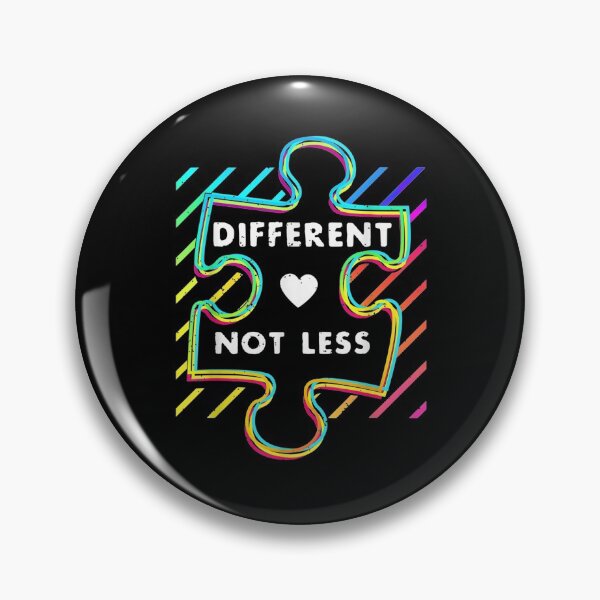 Item preview, 2021 Autism Different Not Less Awareness Squad Puzzle designed and sold by robinxam.