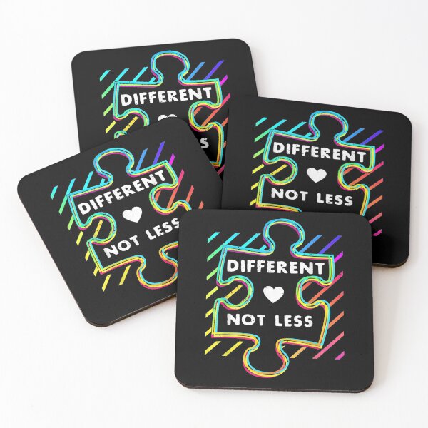 Item preview, 2021 Autism Different Not Less Awareness Squad Puzzle designed and sold by robinxam.