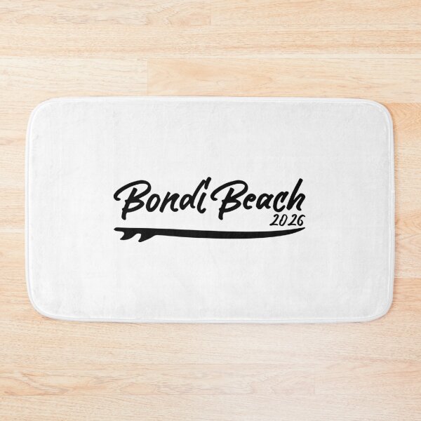 Item preview, Bondi Beach - Sydney Neighbourhood - Black Text designed and sold by TWPCdesigns.