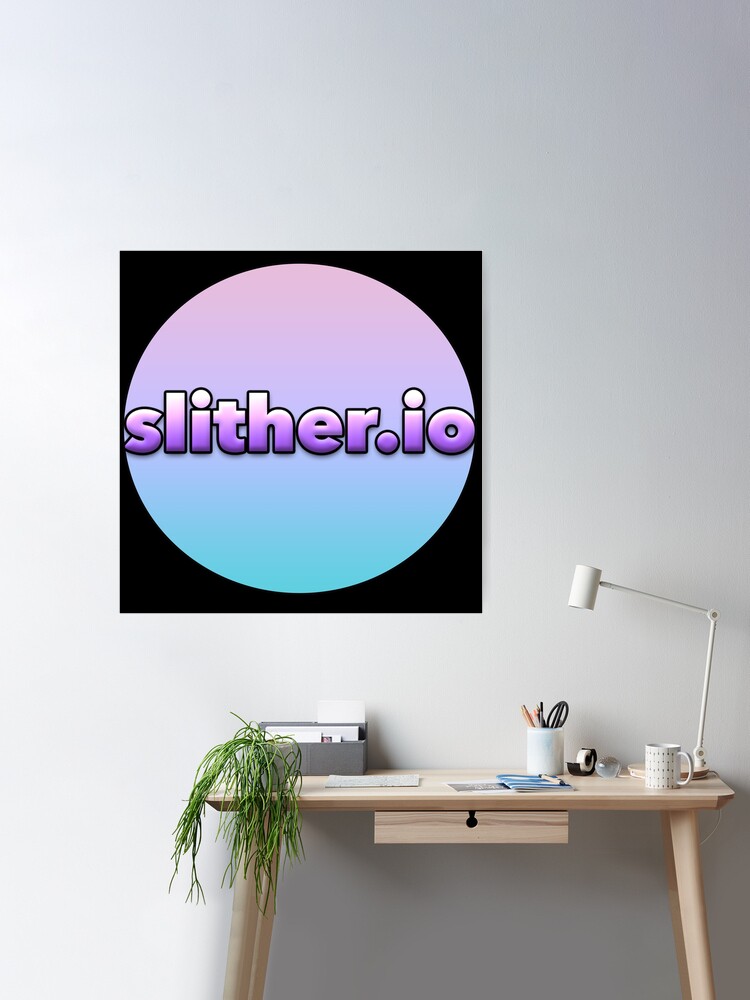 slither io game Art Board Print by messhaloustore