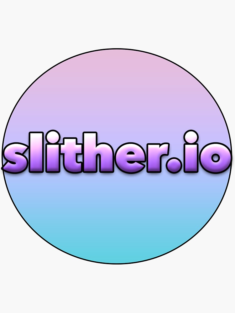 Slither io game sticker Poster for Sale by Jnrhhose