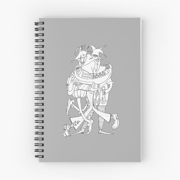Item preview, Three Funny Clowns designed and sold by BlackLineWhite.