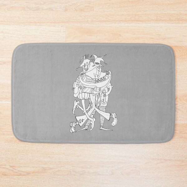 Item preview, Three Funny Clowns designed and sold by BlackLineWhite.