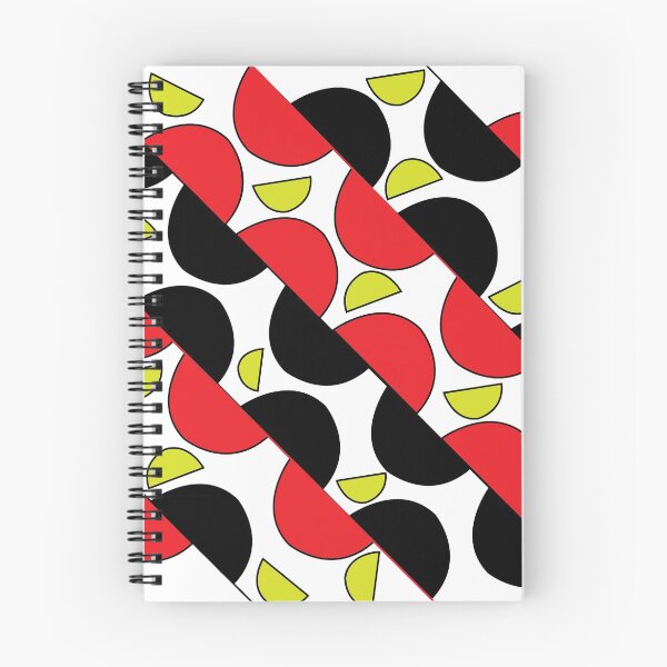 Item preview, Geometric Colorful Half Circle Semi Circle Stripes Abstract Pattern designed and sold by Nisha Prabhu.