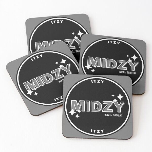 Item preview, MIDZY - ITZY fandom badge (black & white ver.) designed and sold by daniellepeta.