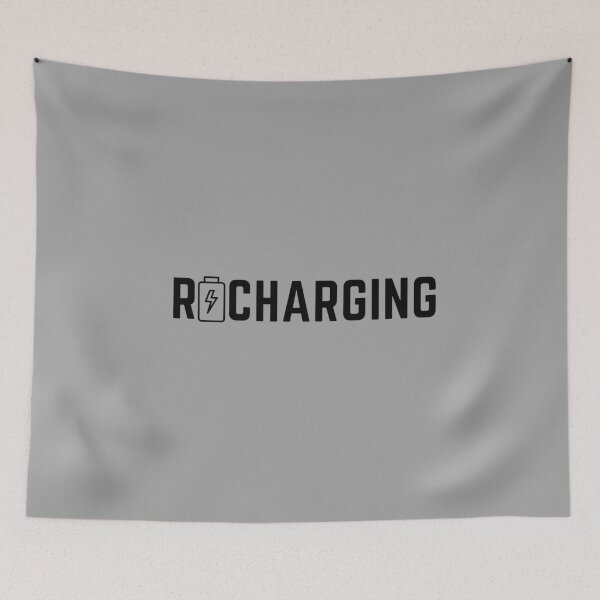 Item preview, Recharging T-shirt designed and sold by Rubelyningful.