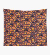 Fall Pumpkaboo Pumpkin Patch Wall Tapestry