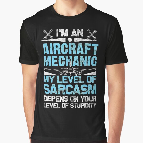 Vista previa del artículo con la obra «Sarcasmo mecánico de aeronaves Estado T Regalo de aviación», diseñado y vendido por robinxam.