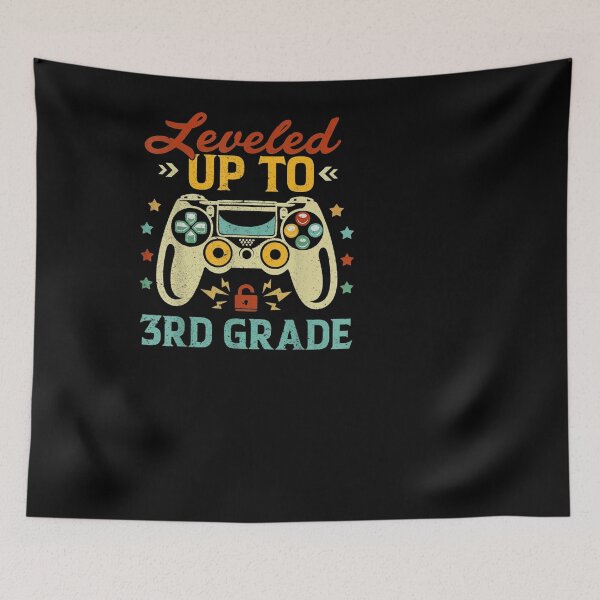 Item preview, Leveled Up To 3rd Grade Video Game designed and sold by Irundell2020.