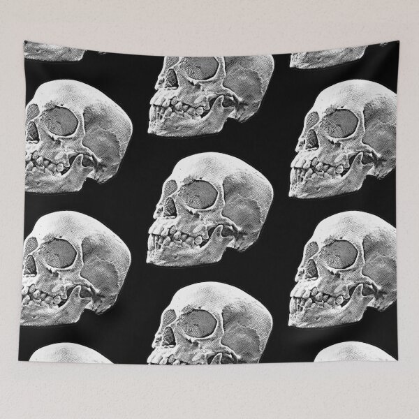 Item preview, Halloween trick or treat skeleton skull design - find your thing - grid designed and sold by Fortified.