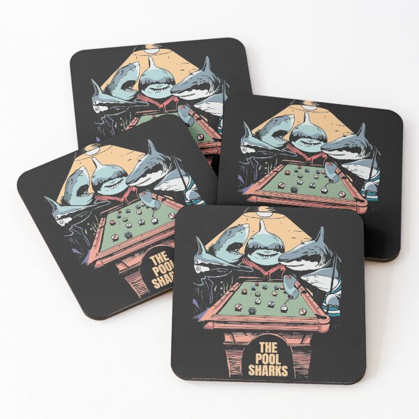 Item preview, The Pool Sharks // Funny Parody Painting designed and sold by SLAG-Creative.