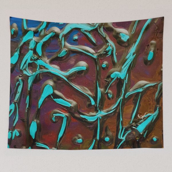 Item preview, Aqua Splatter designed and sold by RayWillDesign.