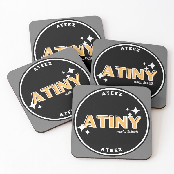 Item preview, ATINY - ATEEZ fandom badge (colour splash ver.) designed and sold by daniellepeta.