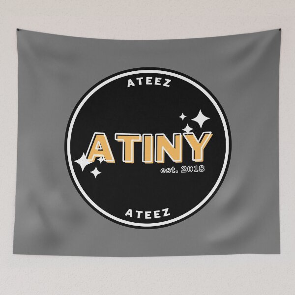 Item preview, ATINY - ATEEZ fandom badge (colour splash ver.) designed and sold by daniellepeta.