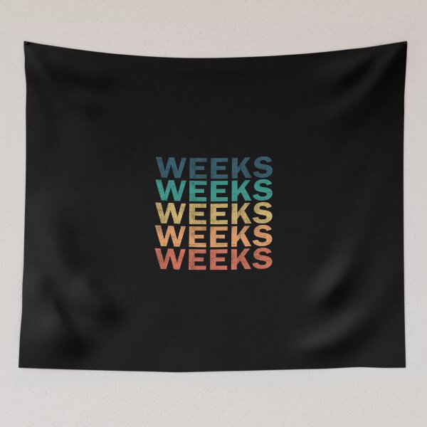 Item preview, Weeks Name T Shirt - Weeks Vintage Retro Weeks Name Gift Item Tee designed and sold by ymaszcarme.