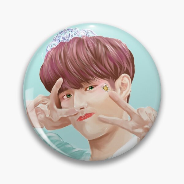 Artikelvorschau, Ateez Mingi (Song Mingi) Fanart-Aufkleber Mint-Schoko-Prinzessin-Ästhetik entworfen und verkauft von Krystal Li.