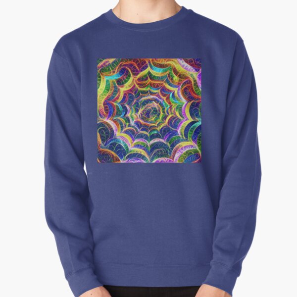 Spider web #DeepDream B Pullover Sweatshirt