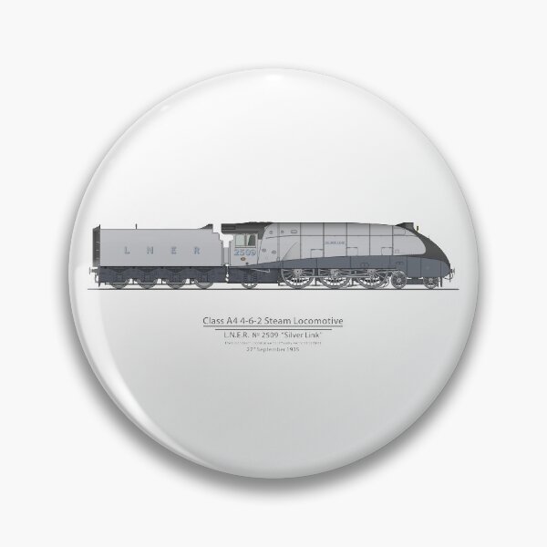 Item preview, LNER Silver Link 1935 Speed Record 112 MPH designed and sold by Steve H Clark.