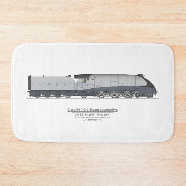 Item preview, LNER Silver Link 1935 Speed Record 112 MPH designed and sold by Steve H Clark.