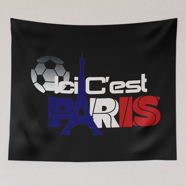 Item preview, Ici C'est PARIS - Soccer ball & White Variant designed and sold by NexusArts.