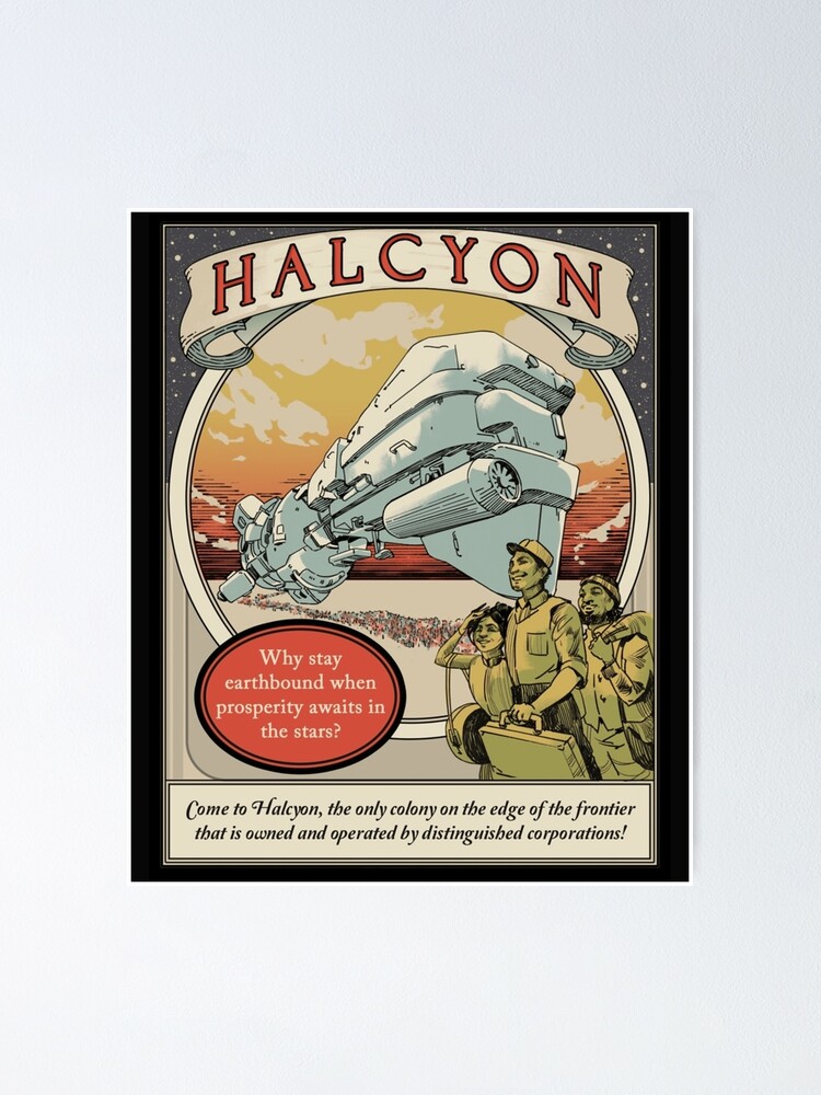 "THE OUTER WORLDS Poster" Poster for Sale by desjinfluentia | Redbubble