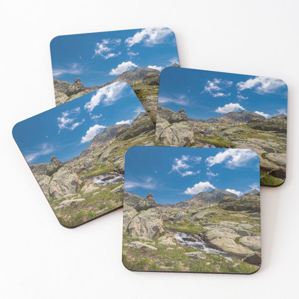 Item preview, The beautiful mountains and lakes over La Thuile in a summer day designed and sold by zakaz86.