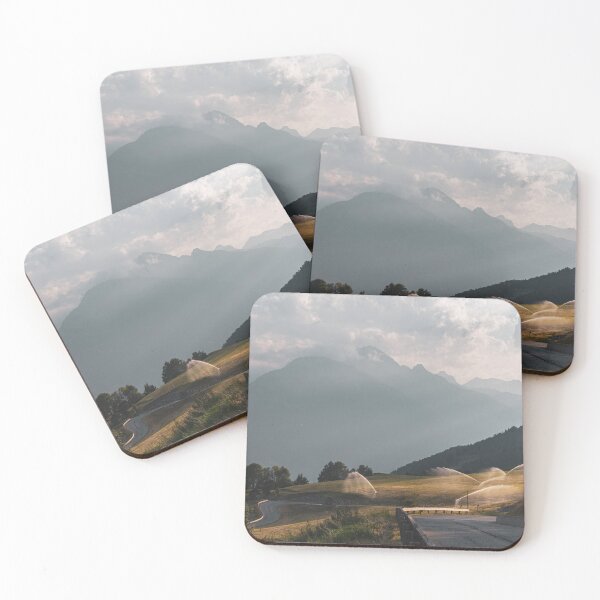 Item preview, Summer sunset in the mountains of Valle d'Aosta designed and sold by zakaz86.