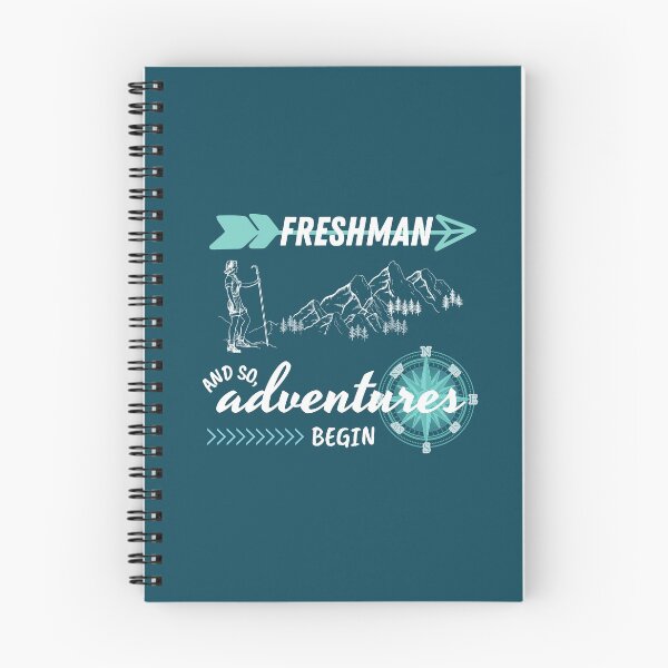Item preview, Vintage "Freshman Year - And So, Adventures Begin" (Mint) White Text designed and sold by dbyjane.