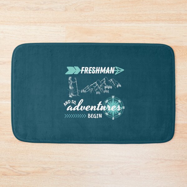 Item preview, Vintage "Freshman Year - And So, Adventures Begin" (Mint) White Text designed and sold by dbyjane.