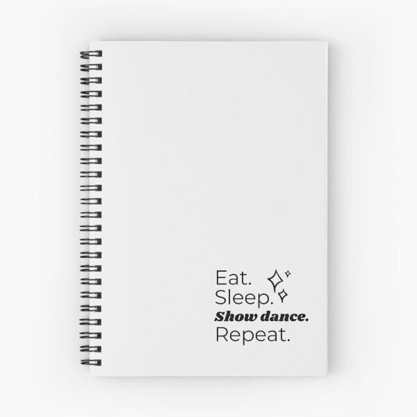Item preview, Eat Sleep Showdance Repeat designed and sold by HappyClover.
