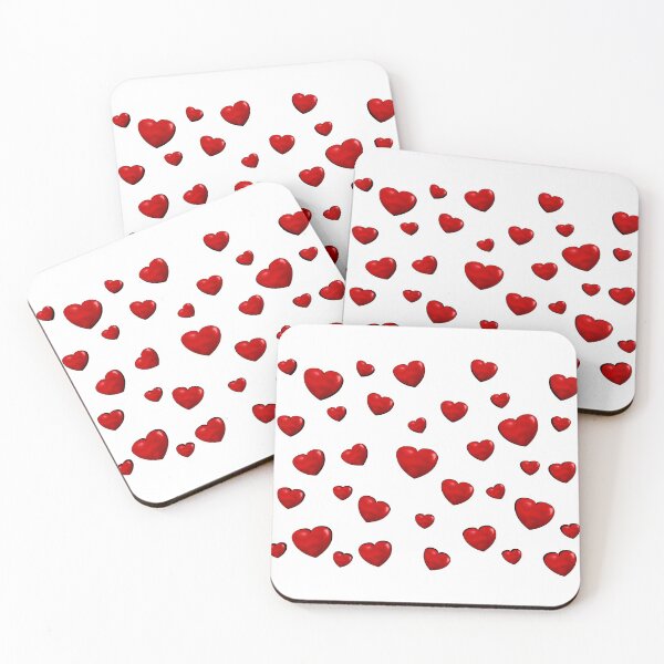 Item preview, Red hearts designed and sold by Eshan91.